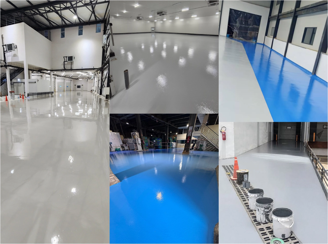 Sols industriels en résine